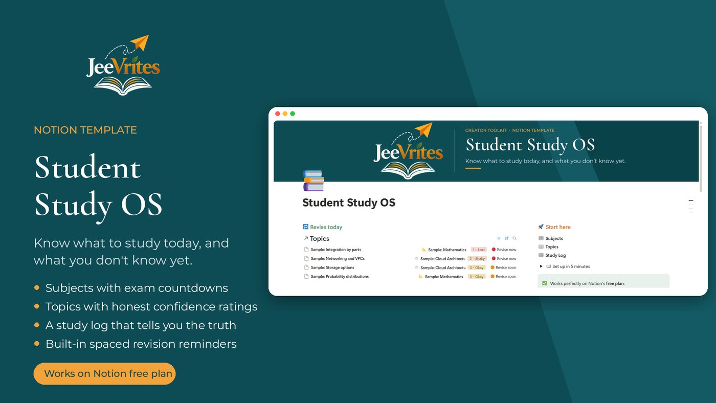 Student Study OS
